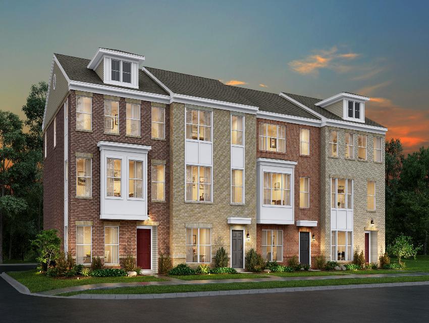 Davidson III - Urban Towns with 3 finished levels, gourmet kitchen, and quality finishes
